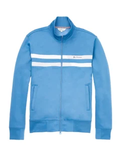 Oved Two-Stripe Track Jacket - Parisian Blue Loungewear