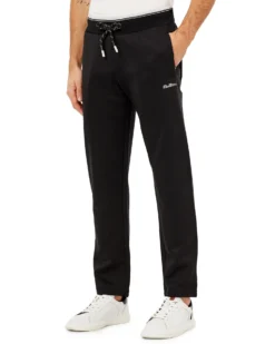 Oved Joggers & Track Pants Drawcord Stripe Track Pant - Black
