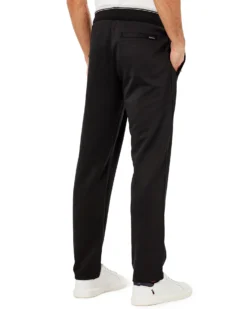 Oved Joggers & Track Pants Drawcord Stripe Track Pant - Black