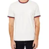 Oved Supima Cotton Pocket Crew T-Shirt - Bright White