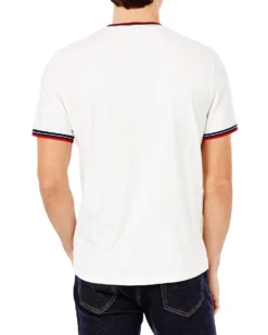 Oved Supima Cotton Pocket Crew T-Shirt - Bright White