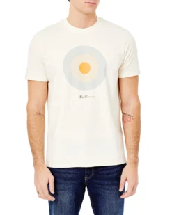 Oved Signature Target Graphic T-Shirt - Tofu Loungewear