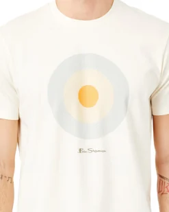 Oved Signature Target Graphic T-Shirt - Tofu Loungewear