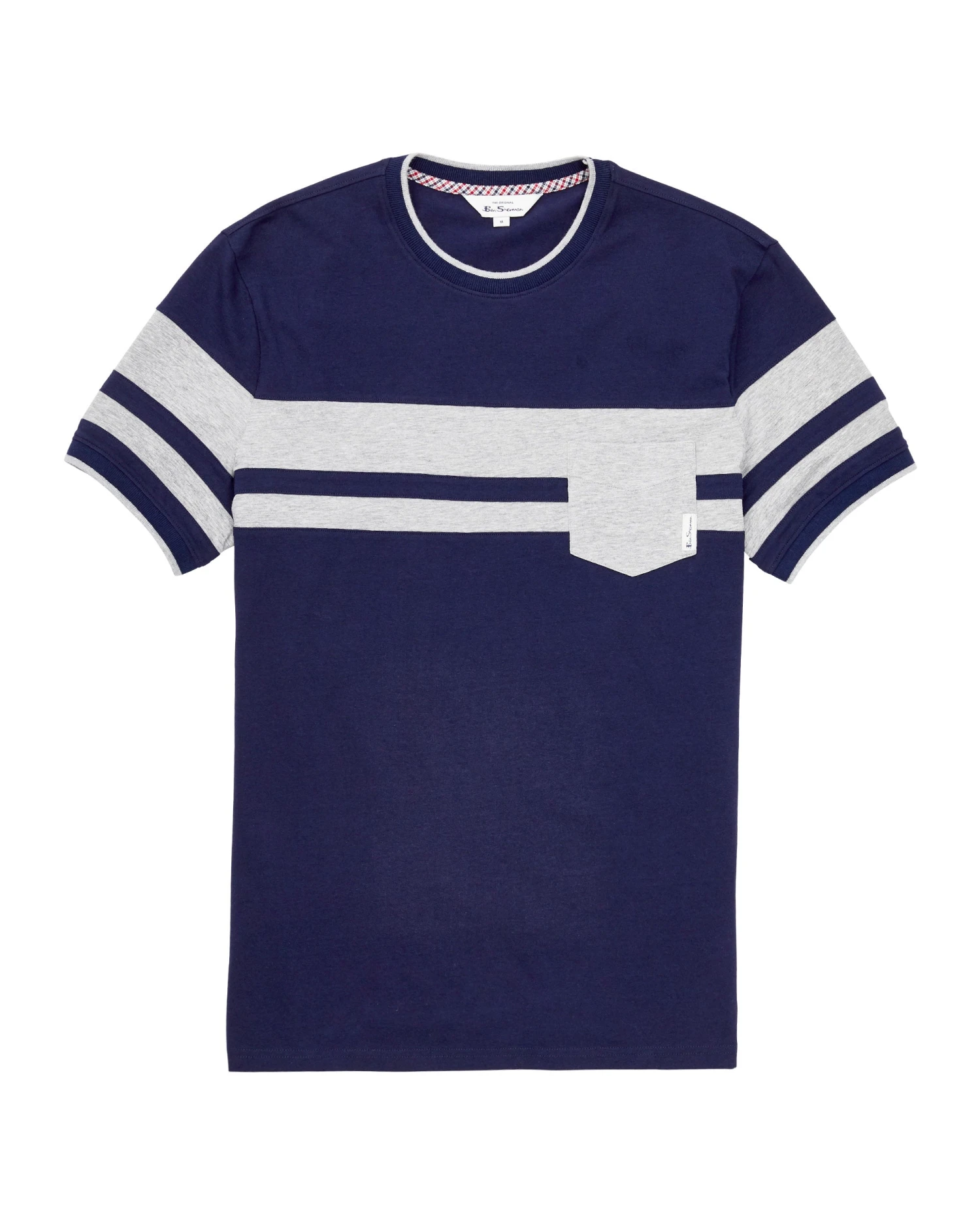 Oved Loungewear Supima Color-Block Pocket T-Shirt - Maritime Blue 6 Oved Loungewear Supima Color-Block Pocket T-Shirt - Maritime Blue