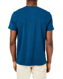 Oved Painted-Stripe Graphic Tee - Gibraltar Sea