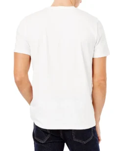 Oved Loungewear Painted Guitar Graphic T-Shirt - Bright White