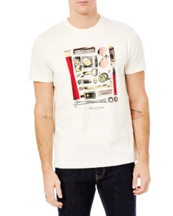 Oved Loungewear Festival Essentials Graphic T-Shirt - Tofu