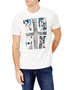 Oved Typography Graphic T-Shirt - Bright White