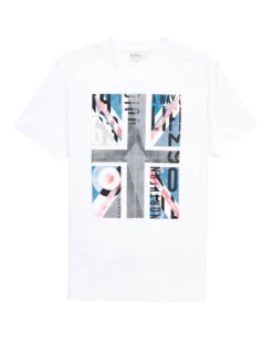 Oved Typography Graphic T-Shirt - Bright White