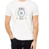 Oved Drum Target Graphic T-Shirt - Bright White Loungewear