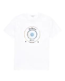 Oved Drum Target Graphic T-Shirt - Bright White Loungewear