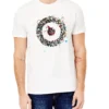 Oved Painted Target Graphic T-Shirt - Bright White