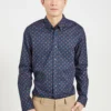 Oved Casual Shirts Micro Print Short Sleeve Shirt