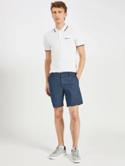 Oved Essex Printed Chino Shorts - Dark Navy