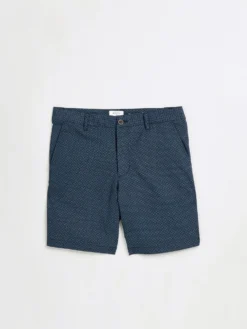 Oved Essex Printed Chino Shorts - Dark Navy