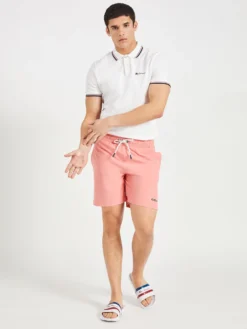 Oved Solid Swim Shorts - Coral