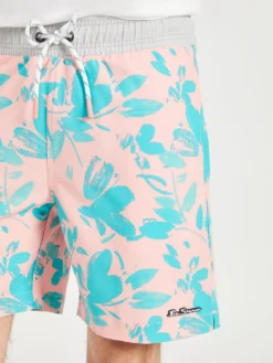 Oved Painterly Floral Swim Shorts - Blossom