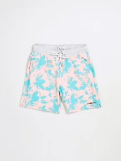 Oved Painterly Floral Swim Shorts - Blossom