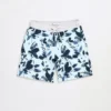 Oved Painterly Floral Swim Shorts - Eggshell