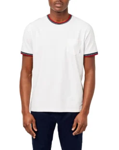 Oved Supima Cotton Pocket T-Shirt - Bright White