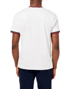 Oved Supima Cotton Pocket T-Shirt - Bright White