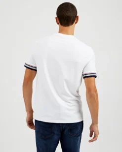 Oved Collegiate Ringer Tee - Bright White