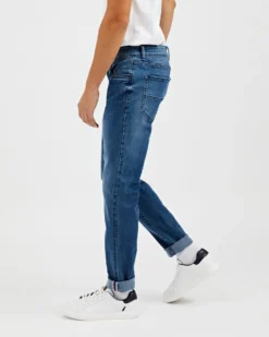 Oved 5-Pocket Denim Skinny Jeans - Blue Astor