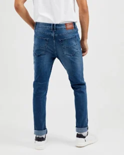 Oved 5-Pocket Denim Skinny Jeans - Blue Astor