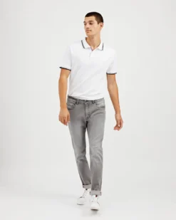 Oved 5-Pocket Denim Skinny Jeans - Lunar