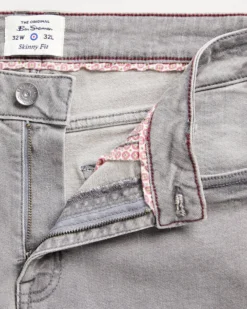 Oved 5-Pocket Denim Skinny Jeans - Lunar