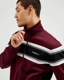 Oved Loungewear Hombre Chest-Stripe Track Jacket - Port Royal