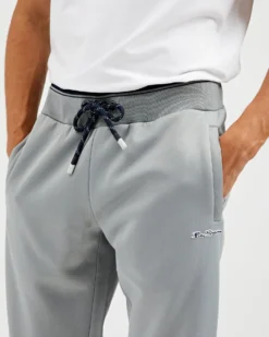 Oved Drawcord Stripe Track Pant - Grey