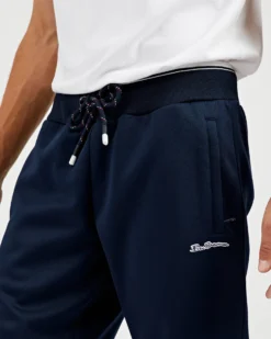 Oved Joggers & Track Pants Drawcord Stripe Track Pant - Navy Blazer