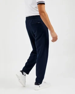 Oved Joggers & Track Pants Drawcord Stripe Track Pant - Navy Blazer