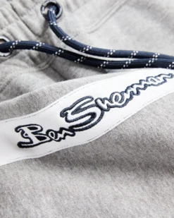 Oved Fleece Side-Stripe Jogger Pant - Grey Heather