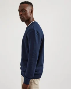 Oved Signature Target Sweatshirt - Navy Blazer Loungewear