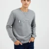 Oved Signature Logo Sweatshirt - Grey Heather