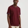 Oved Supima Cotton Ringer Pocket T-Shirt - Port Royal 1 Oved Supima Cotton Ringer Pocket T-Shirt - Port Royal