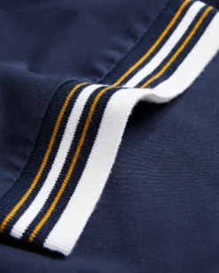 Oved T-Shirts Collegiate Ringer Tee - Navy Blazer