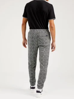 Oved Glen Plaid Track Pant - Grey Heather Joggers & Track Pants