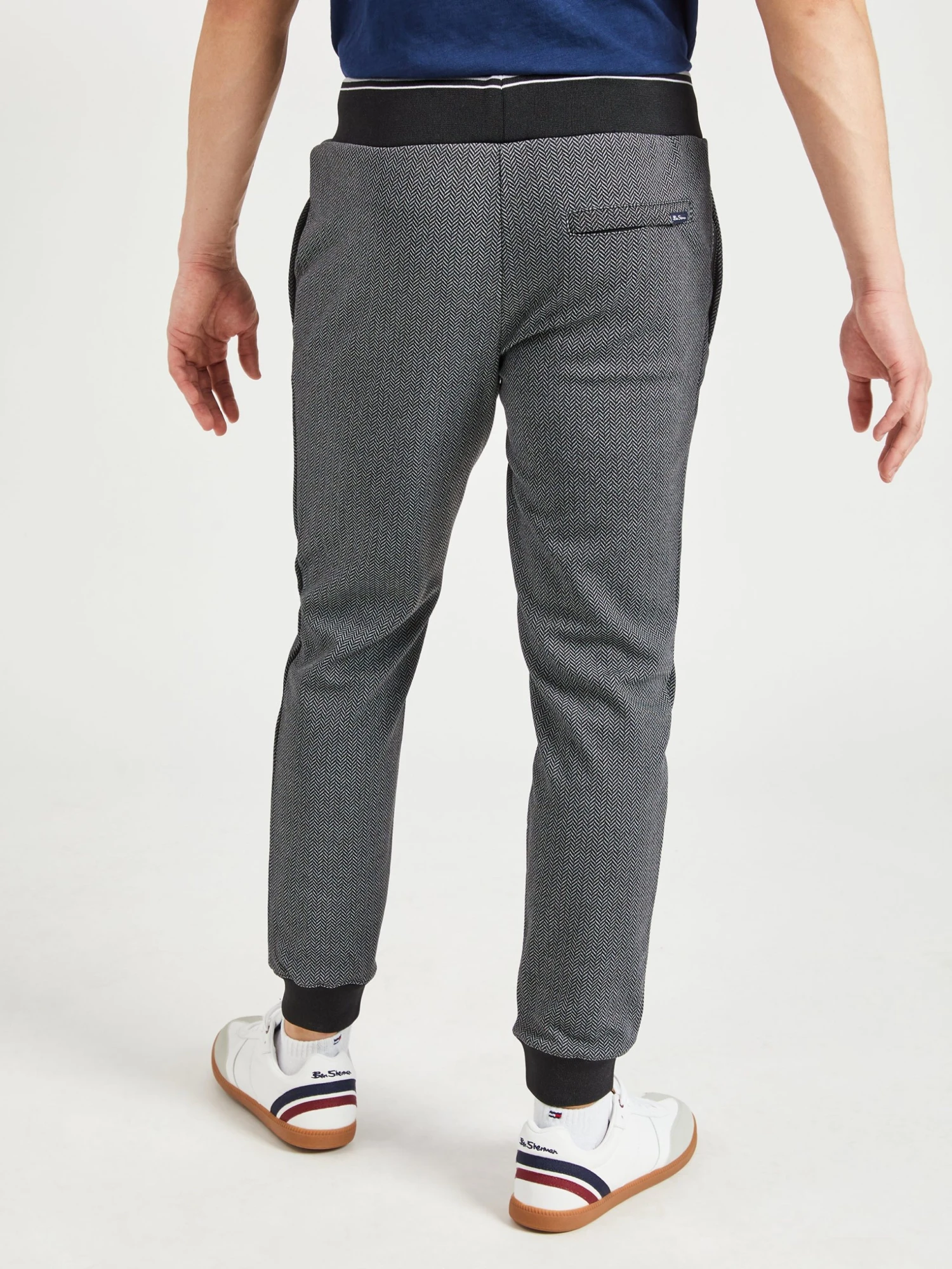 Oved Joggers & Track Pants Herringbone Track Pant - Grey Heather 6 Oved Joggers & Track Pants Herringbone Track Pant - Grey Heather