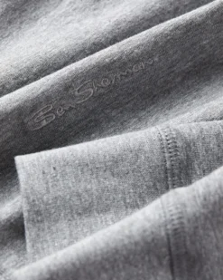 Oved Long-Sleeve Shirts Long Sleeve Henley T-shirt - Grey Heather