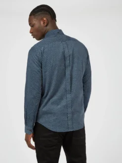 Oved Long-Sleeve Shirts Long Sleeve Corduroy Shirt - Storm Blue