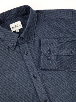 Oved Long-Sleeve Shirts Long Sleeve Corduroy Shirt - Storm Blue