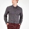 Oved Long-Sleeve Floral Print Shirt - Salute Long-Sleeve Shirts