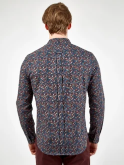 Oved Long-Sleeve Floral Print Shirt - Salute Long-Sleeve Shirts
