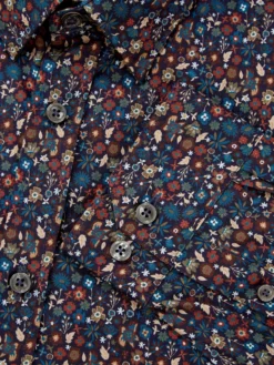 Oved Long-Sleeve Floral Print Shirt - Salute Long-Sleeve Shirts