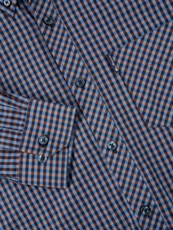 Baird Long-Sleeve Signature Gingham Shirt
