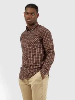 Baird Long-Sleeve House Check Shirt