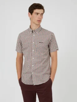 Baird Short-Sleeve Shirts Short-Sleeve House Check Shirt - Red